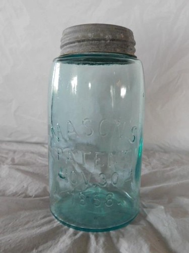 Old vintage blue quart - blue,