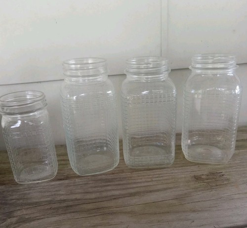 Vintage waffle pattern - 4-,
